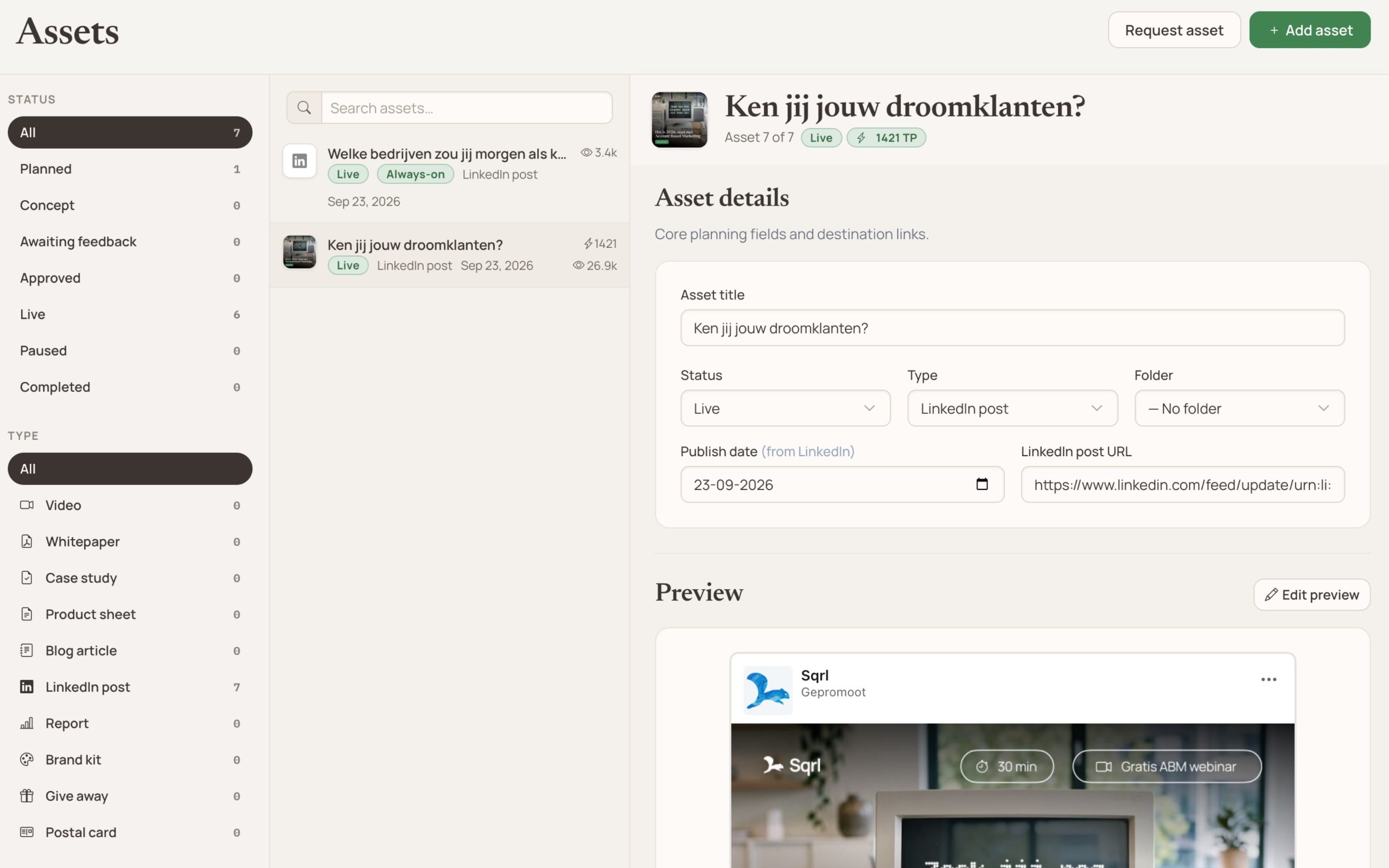 de juiste boodschap per buying persona details detail