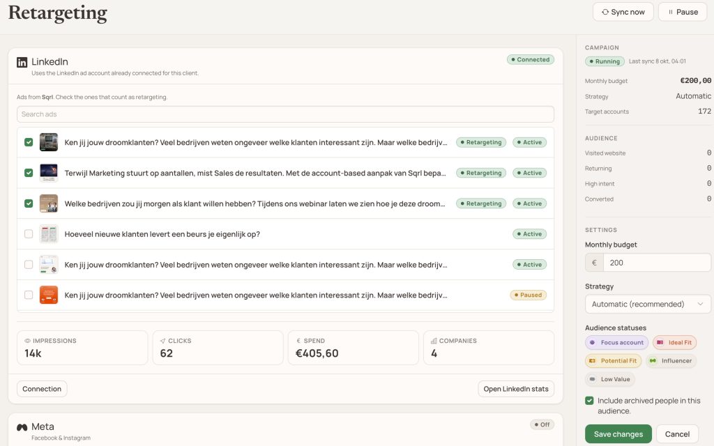 retargeting detail detail